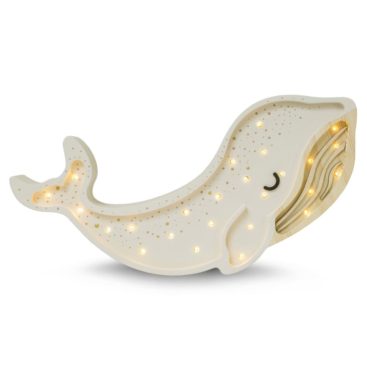 Lampe lumières WHALE Little Lights ALBINO white