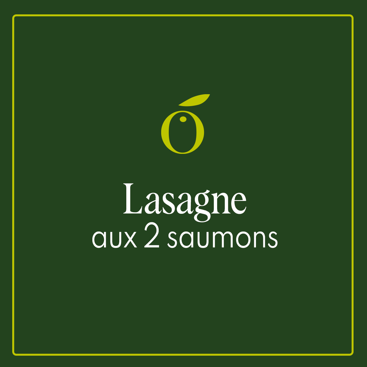 Lasagne aux 2 saumons