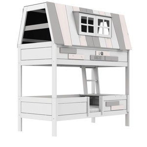 Lit cabane 90x200cm HANG OUT Lifetime blanc