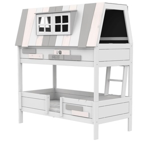 Lit cabane 90x200cm HANG OUT Lifetime blanc