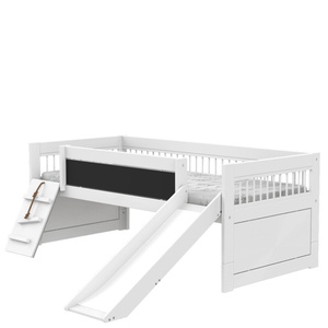 Lit cabine 90x200cm CLIMB & SLIDE DELUXE Lifetime blanc