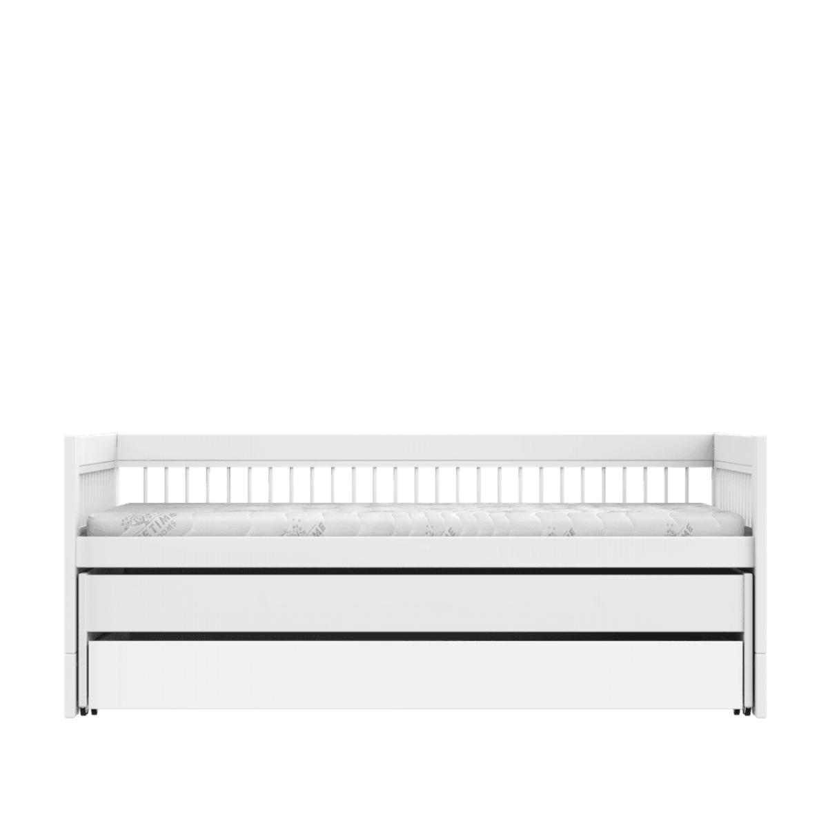 Lit cabine avec tiroir 90x200cm BREEZE DELUXE Lifetime blanc