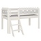 Lit Château mi-hauteur escalier DELUXE de Breuyn blanchi-gris