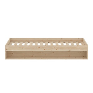 Lit double-étagère 140x200cm GROW Flexa pine
