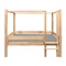 Lit évolutif 90x200cm 7 en 1 échelle frontale DESTYLE de Breuyn naturel