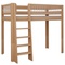 Lit Kubu mezzanine DELUXE de Breuyn naturel-blanchi