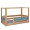 Lit Tatü baldaquin DELUXE de Breuyn naturel-bleu