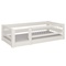 Low Kubu bed DELUXE de Breuyn whitened-grey