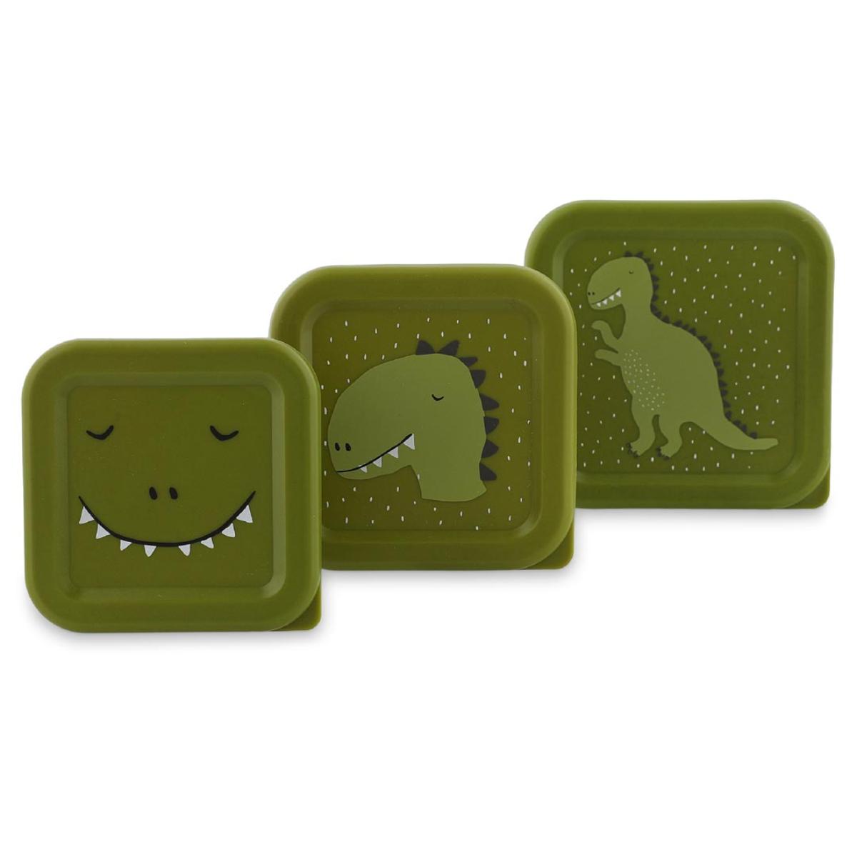 Lunchbox 3p MR. DINO Trixie green