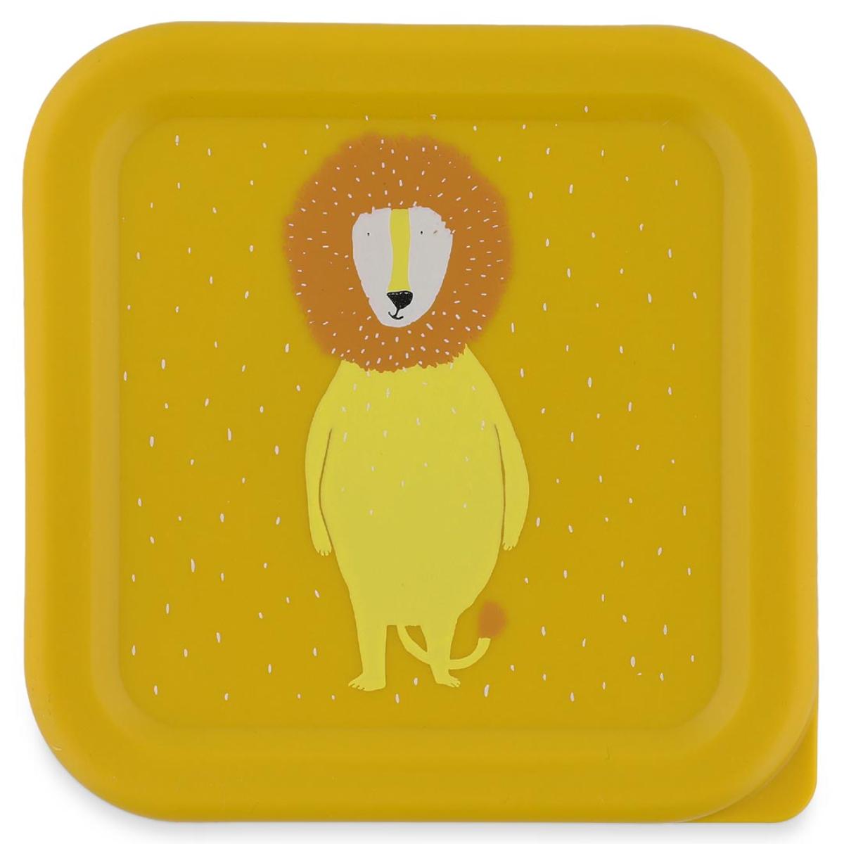 Lunchbox 3p MR. LION Trixie yellow