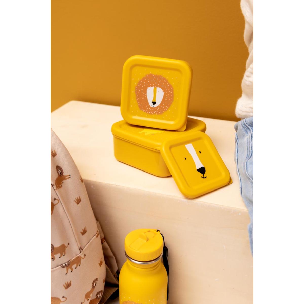 Lunchbox 3p MR. LION Trixie yellow