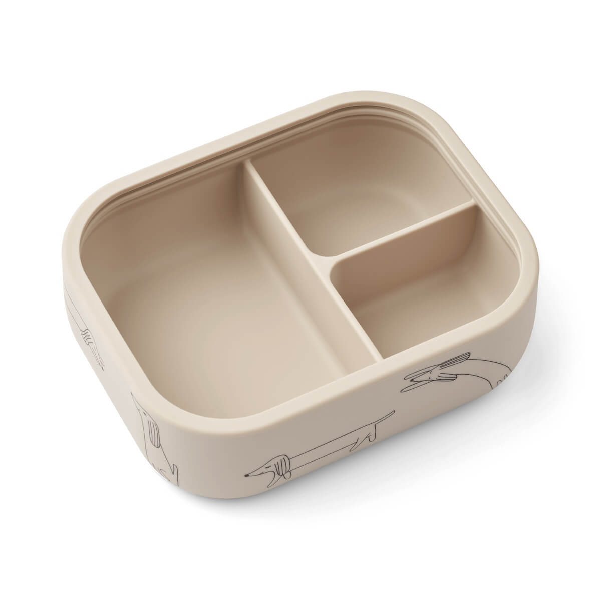 Lunchbox ELINDA Liewood Dog sandy