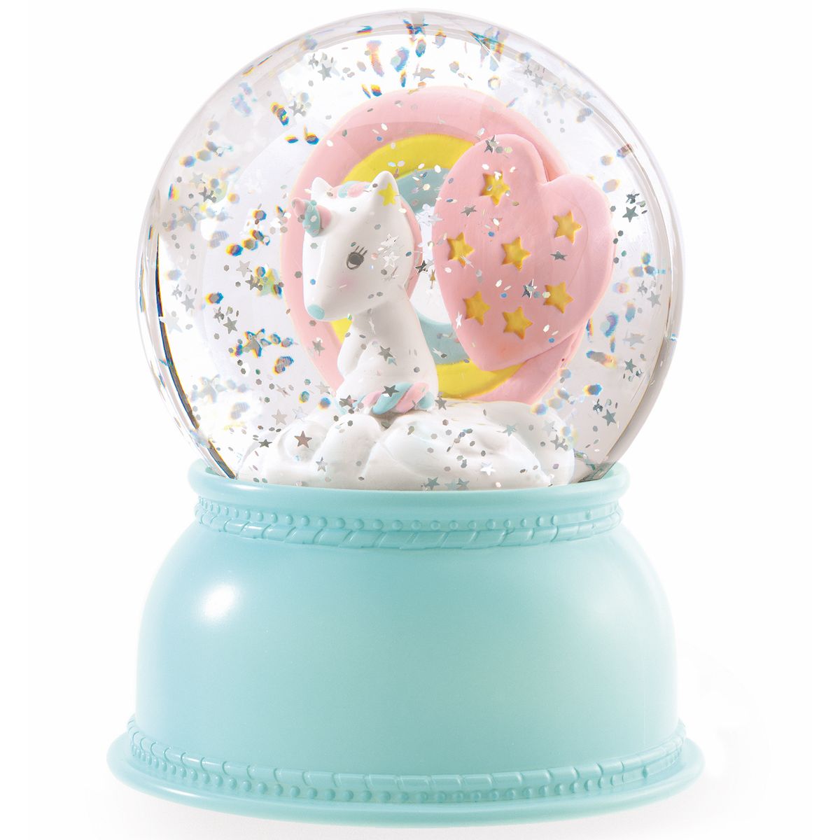 Luz nocturna bola nieve Unicornio Djeco