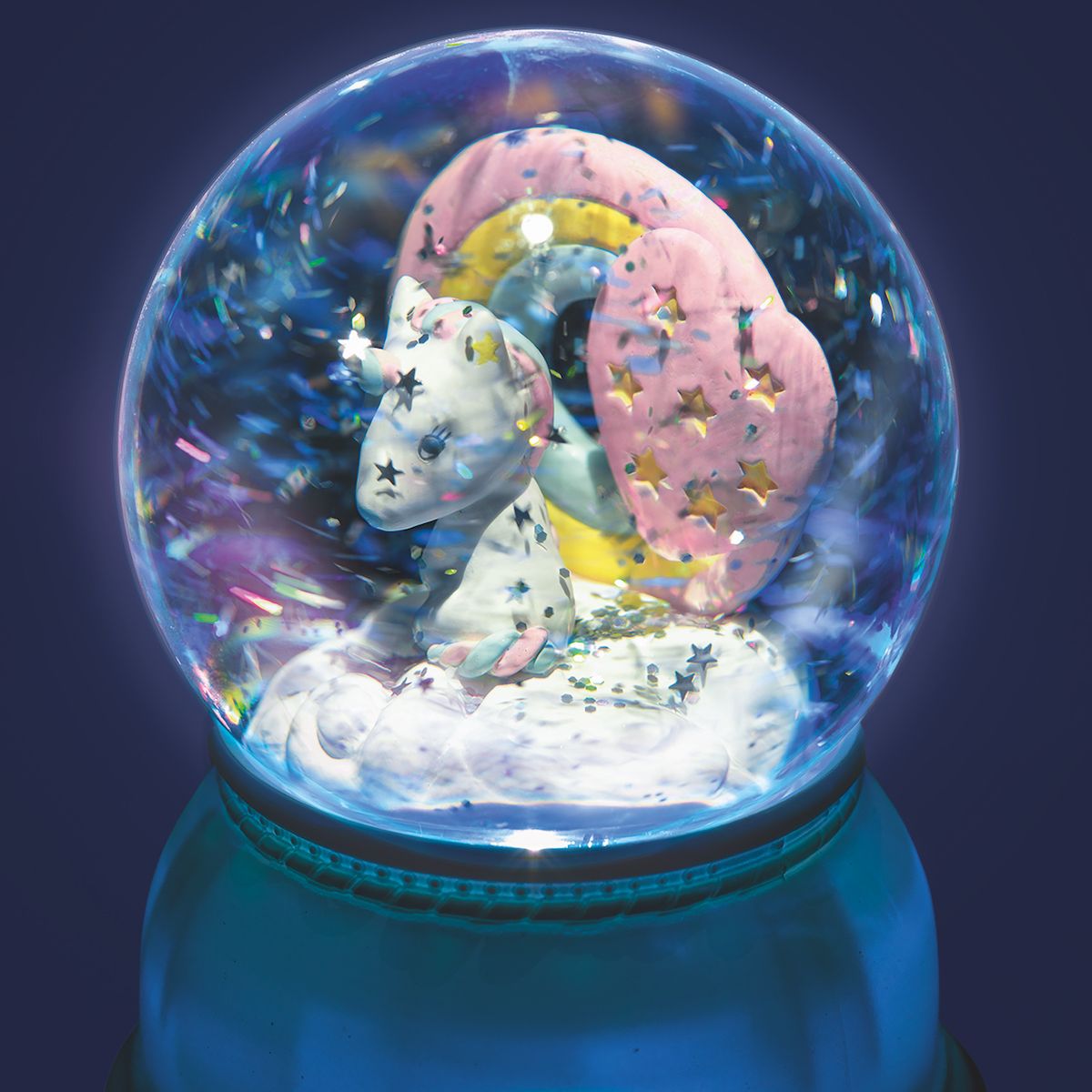 Luz nocturna bola nieve Unicornio Djeco