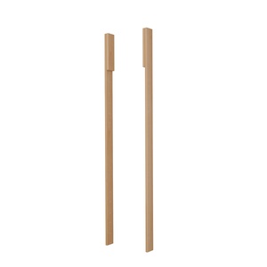 Mittelpfosten 2 x 220cm DELUXE De Breuyn natur geölt