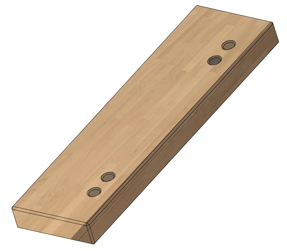 Mittelpfosten kleiner Breite 10cm Höhe 34,6cm DESTYLE de Breuyn  