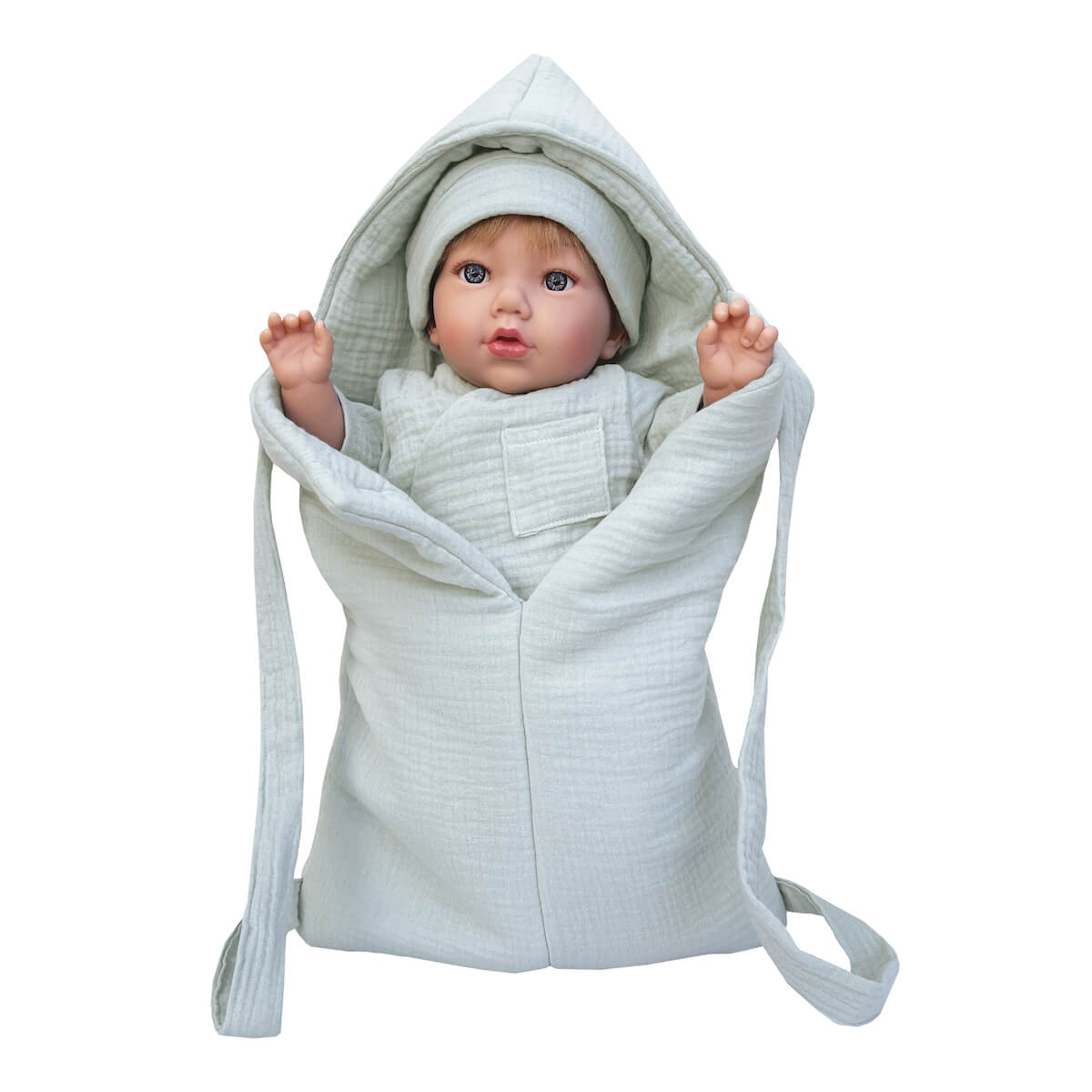 Mochila muñeca BOBBLE verde