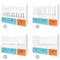 Modular Baby bed 70x140cm COLORFLEX paradise blue-pure orange