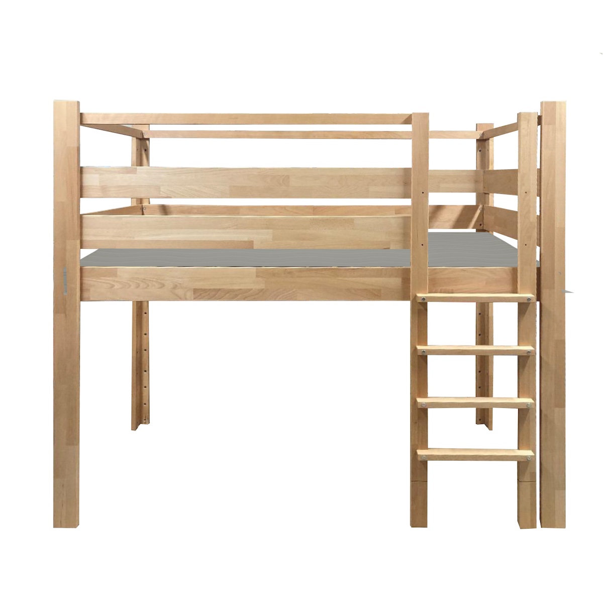 Montessori-Sicherheitsset für das Kinderbett 90x200cm 7 in 1 Leiter Längsseite DESTYLE de Breuyn natürlich