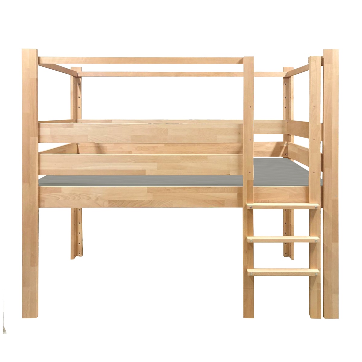 Montessori-Sicherheitsset für das Kinderbett 90x200cm 7 in 1 Leiter Längsseite DESTYLE de Breuyn natürlich