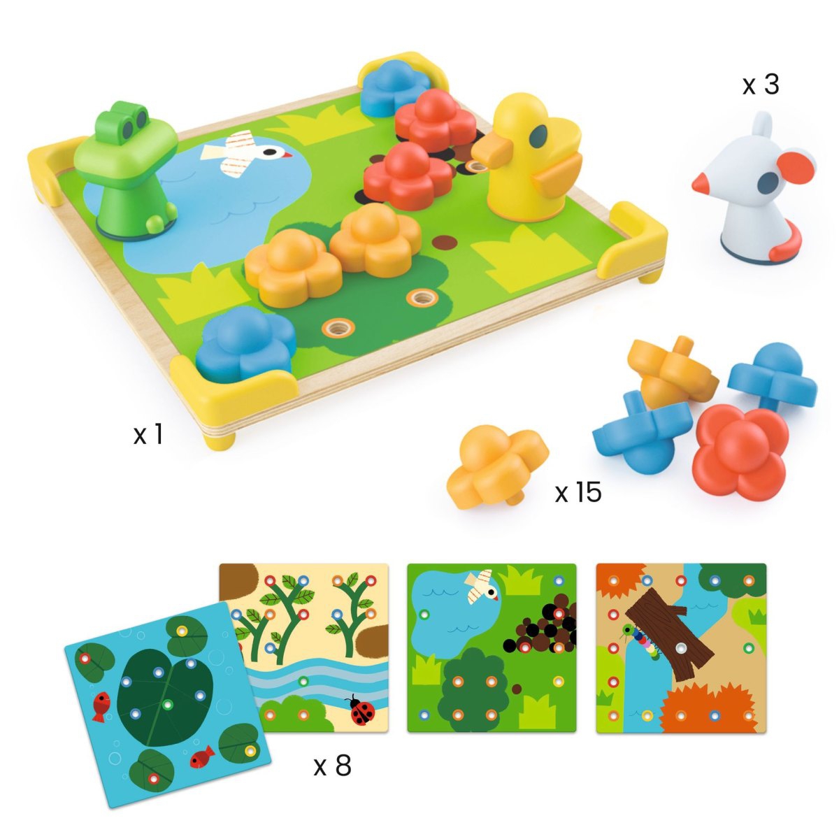 Mosaico DUCKY & CO Djeco