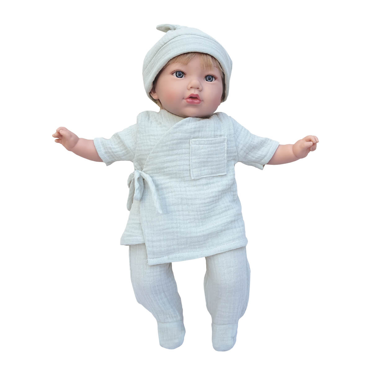 Muñeca 42cm Jim BOBBLE verde
