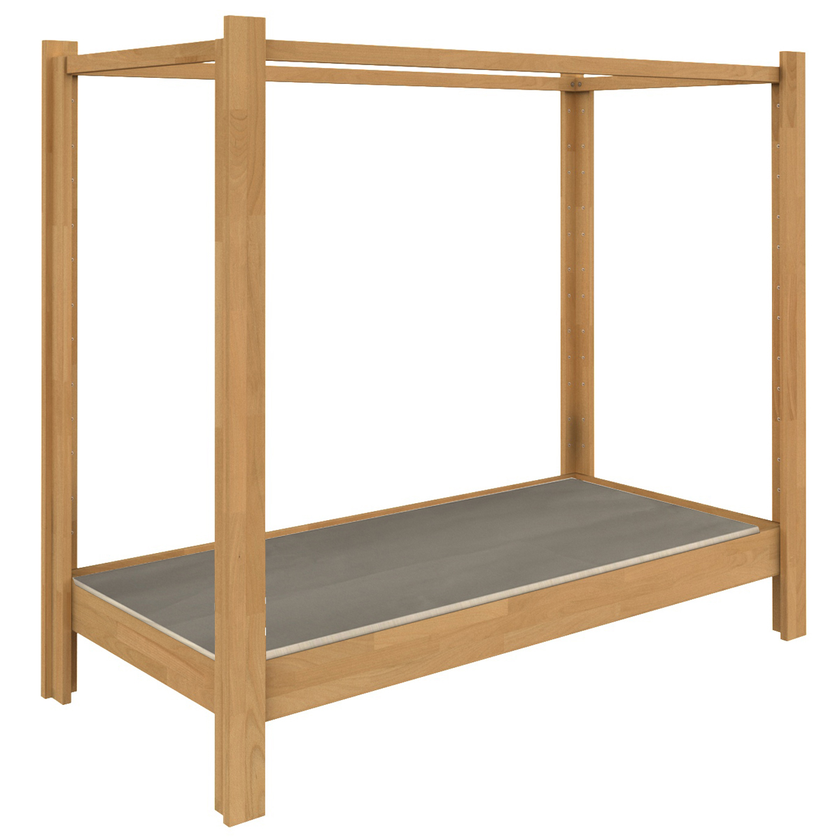 NEW Himmelbett 90x200cm DESTYLE de Breuyn natürlich