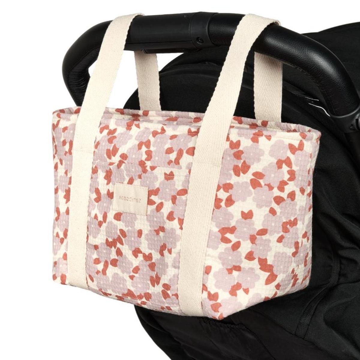 Organisateur de poussette OPERA Nobodinoz mauve sakura
