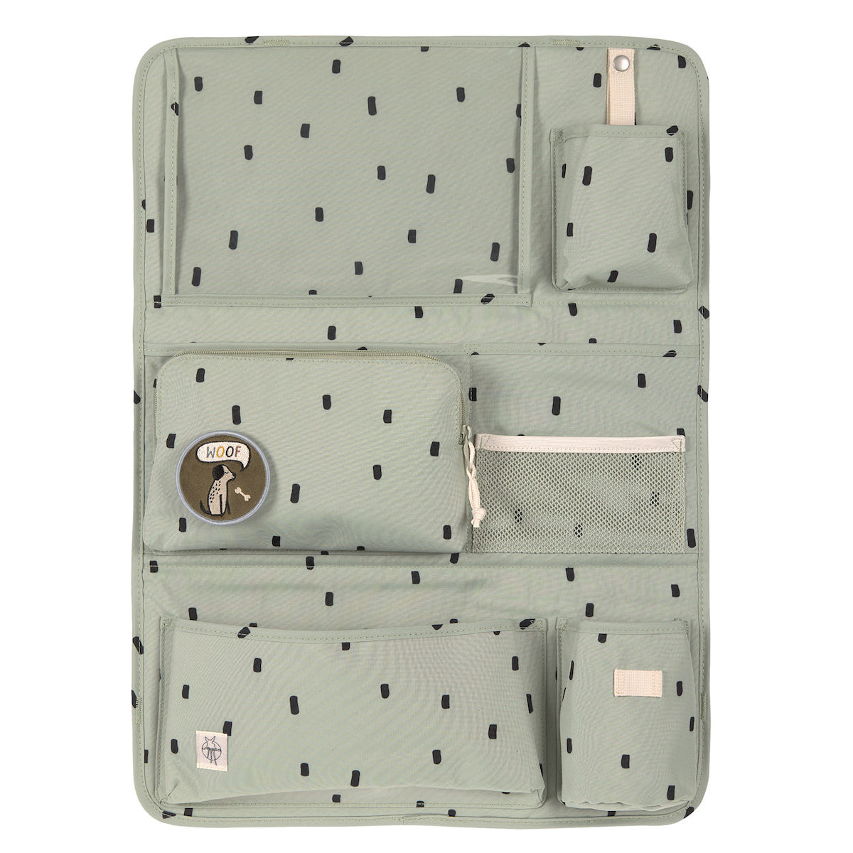 Organisateur de voiture HAPPY PRINT Laessig Olive