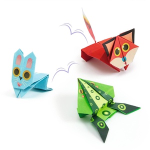 Origami ANIMALES SALTARINES Djeco