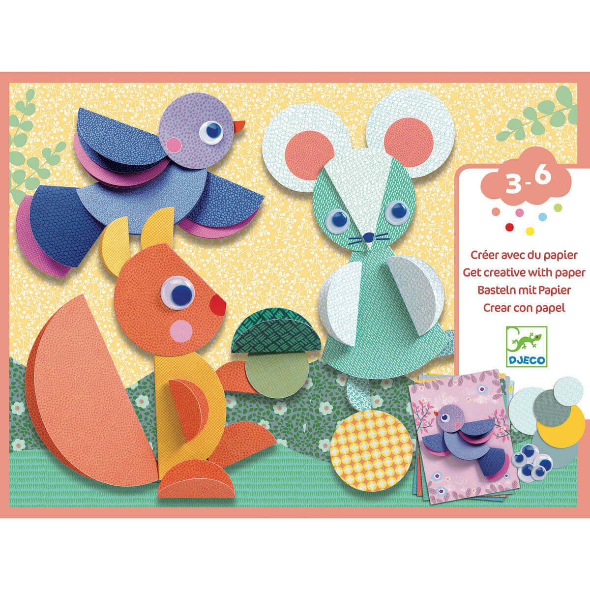 Origami REDONDO Y REDONDO Djeco
