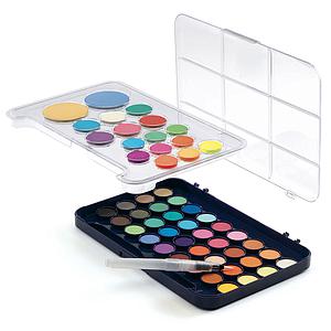 Paleta gouache 50 colores LOS COLORES Djeco