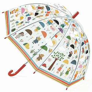 Parapluie enfant SOUS LA PLUIE Djeco