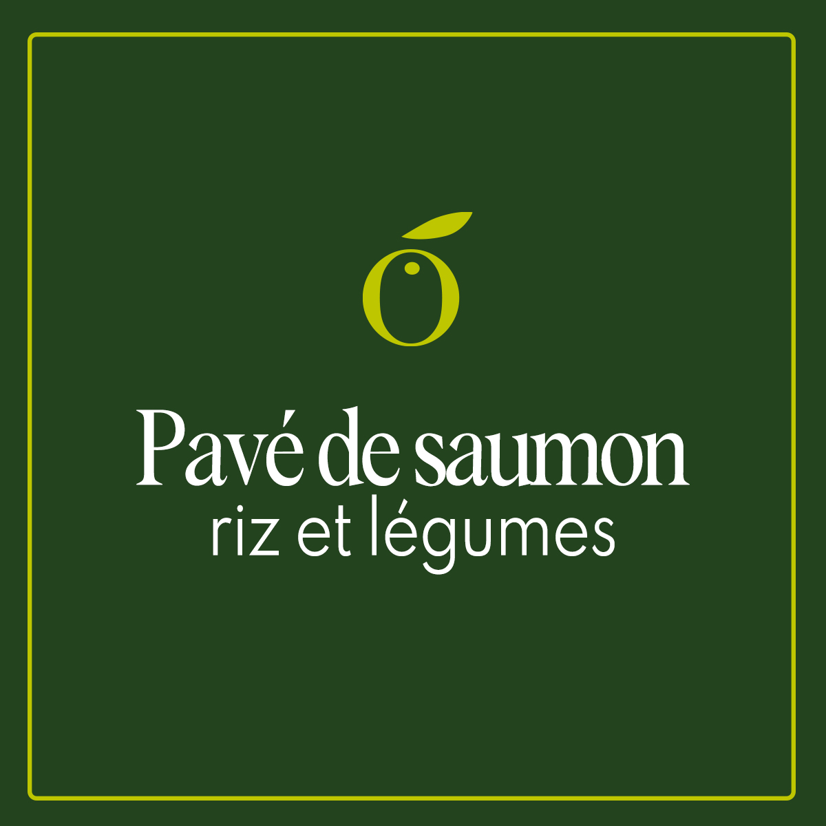 Pavé de saumon riz et légumes 600gr