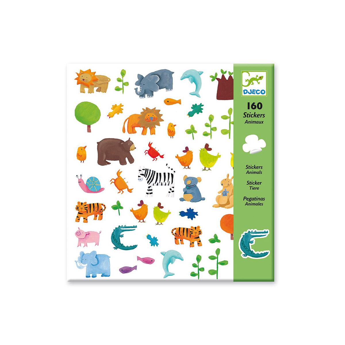 Pegatinas ANIMALES Djeco