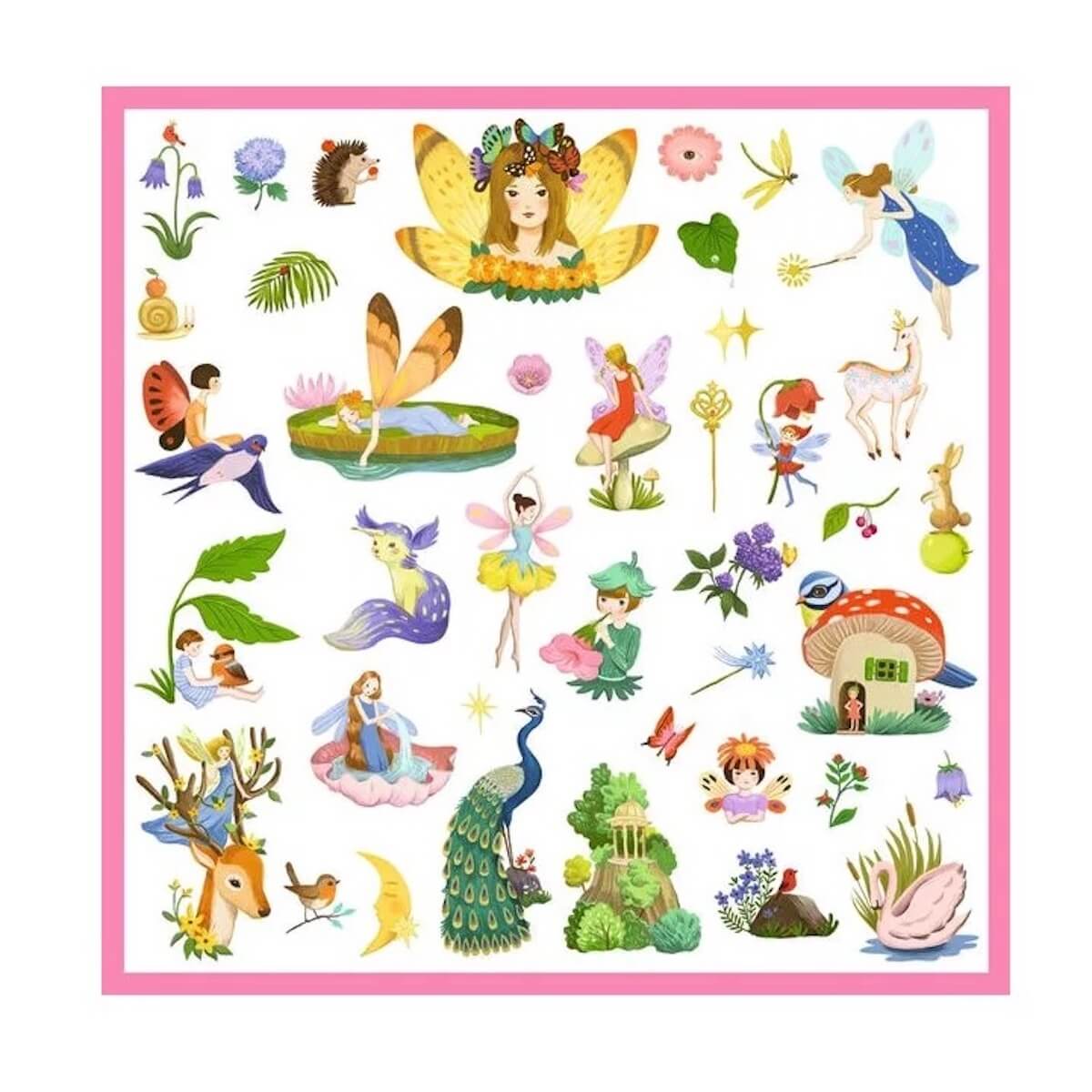 Pegatinas FANTASÍA Djeco