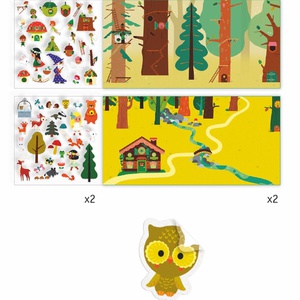 Pegatinas historias EL BOSQUE MÁGICO Djeco