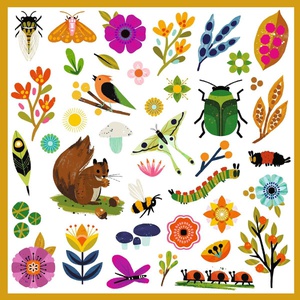 Pegatinas JARDIN Djeco