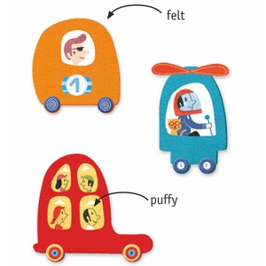 Pegatinas ME ENCANTAN LOS COCHES Djeco