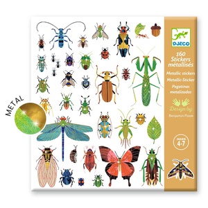 Pegatinas metalizadas MICROCOSMOS Djeco