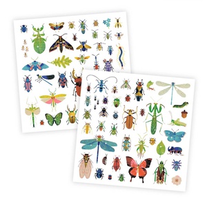 Pegatinas metalizadas MICROCOSMOS Djeco