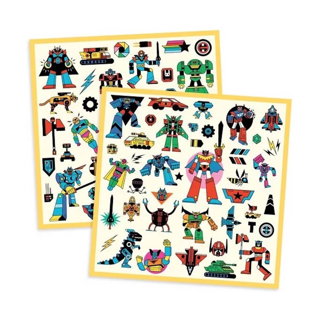 Pegatinas ROBOTS Djeco