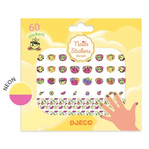 Pegatinas uñas FRUTAS Djeco