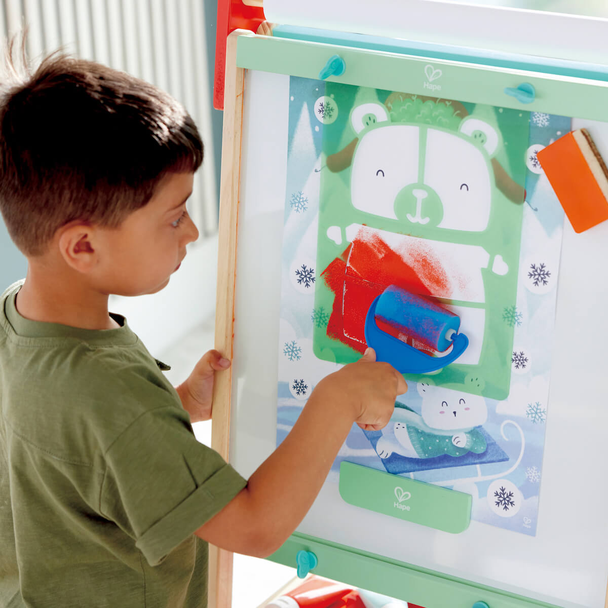 Pintura con esponja Hape