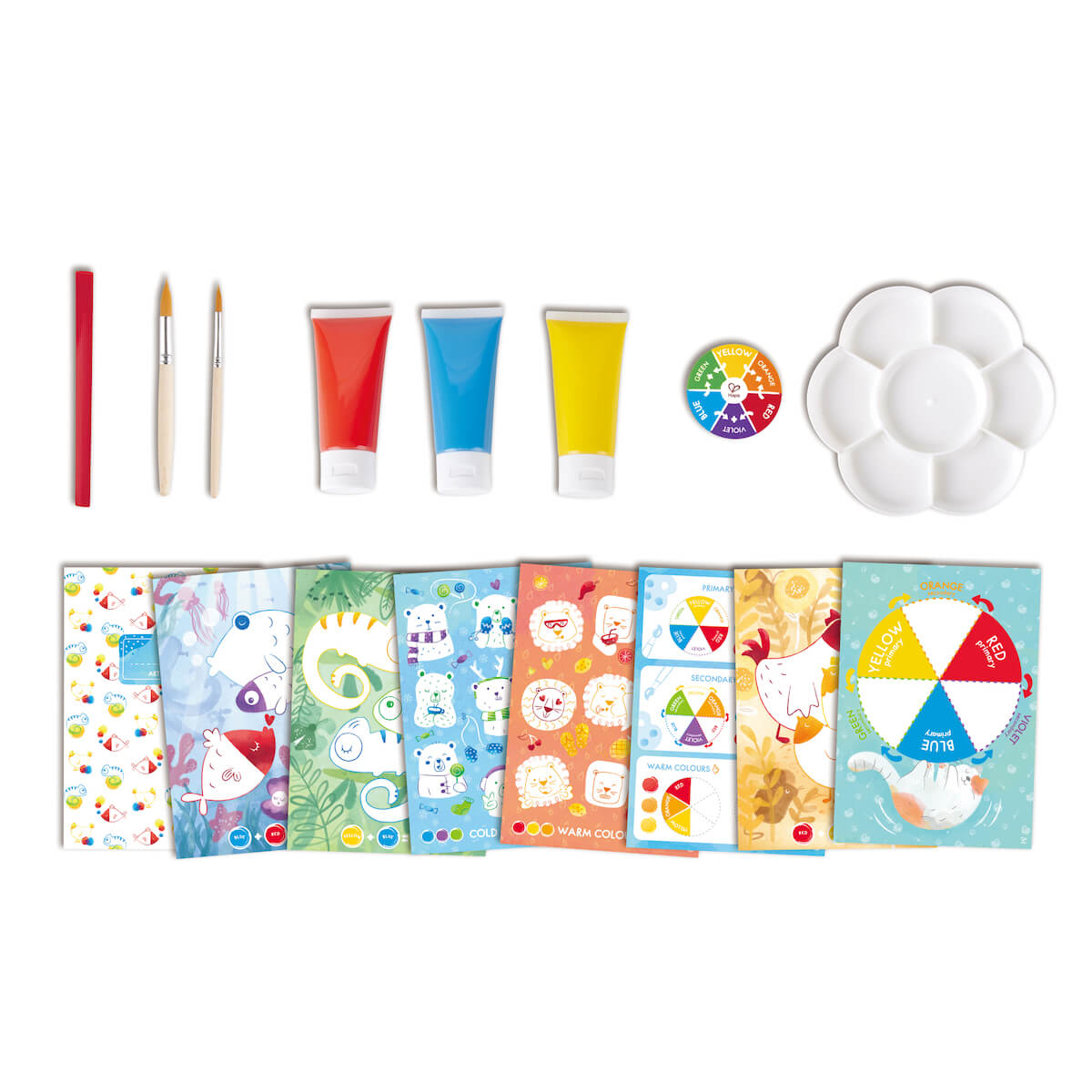 Pintura MEZCLAR COLORES Hape
