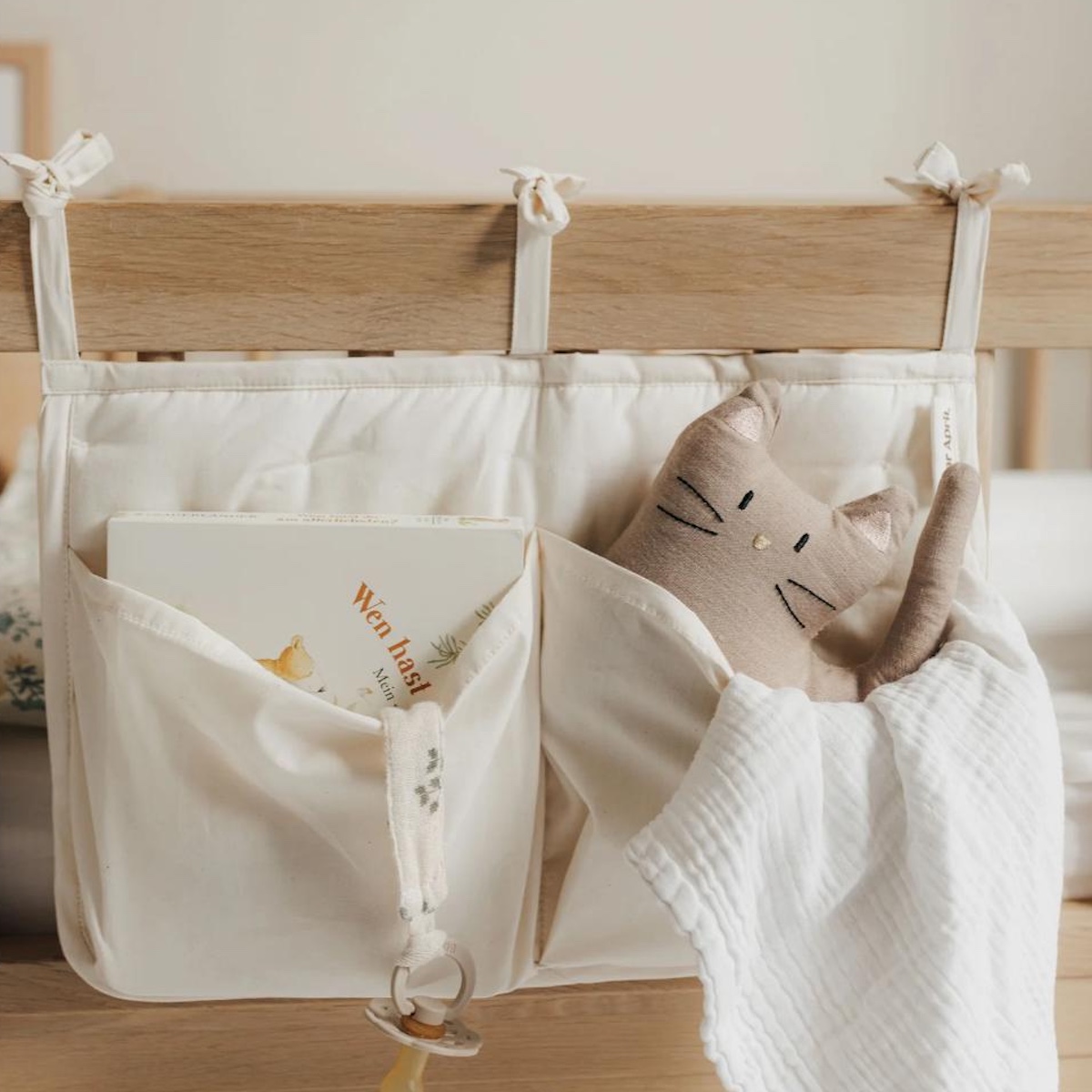 Poches pour lit 24x38cm POLLY Dear April Pure nature