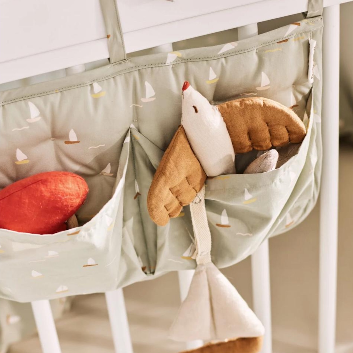 Poches pour lit 24x38cm POLLY Dear April Sailboats