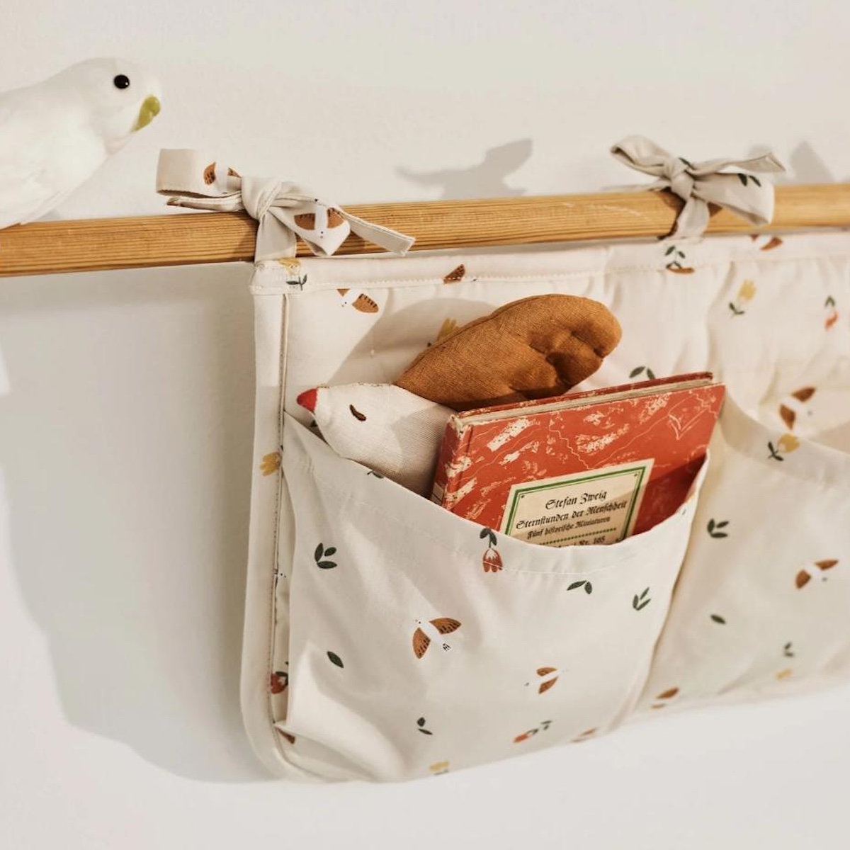 Poches pour lit 24x38cm POLLY Dear April Songbirds