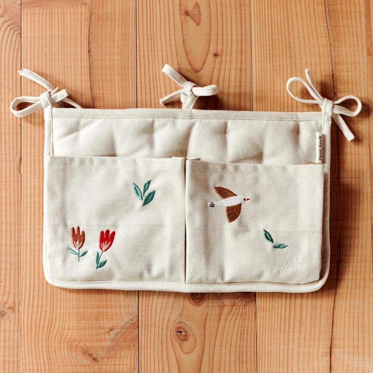 Poches pour lit 24x38cm POLLY Dear April Songbirds