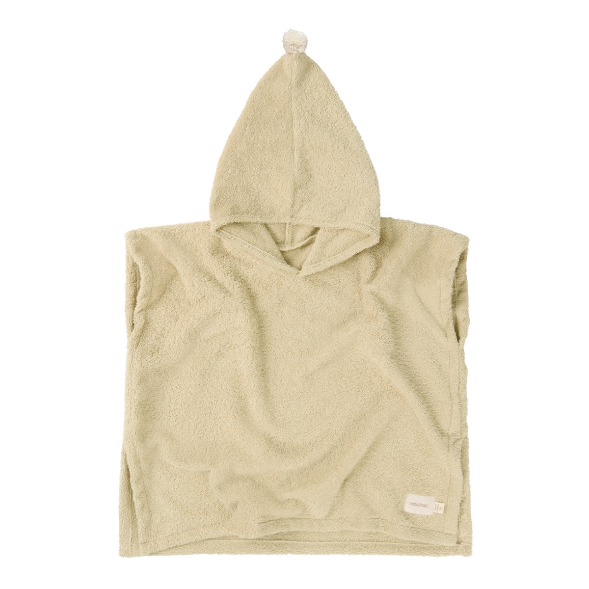 Poncho de bain 3-5a SO CUTE Nobodinoz green tea